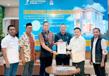 BPR Bahteramas Konawe Gandeng Pengembang Perkuat Pembiayaan Perumahan